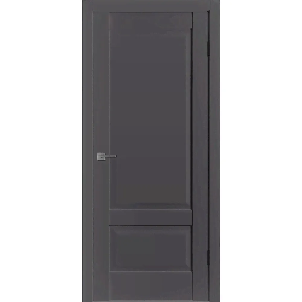 Дверь экошпон VFD Emalex ER 2 Onyx глухая